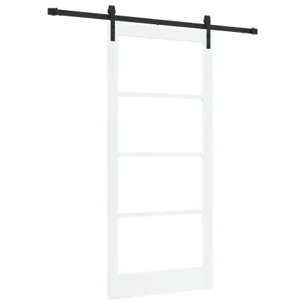 Novaro Csúszó ajtó ORKDAL Fehér és fekete 93 x 202 cm