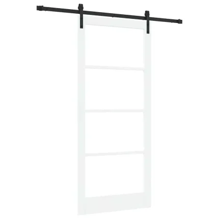 Novaro Csúszó ajtó ORKDAL Fehér és fekete 93 x 211 cm