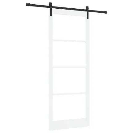 Novaro Csúszó ajtó ORKDAL Fehér és fekete 93 x 232 cm