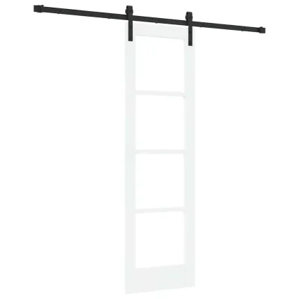 Novaro Csúszó ajtó ORKDAL Fehér és fekete 61 x 198,5 cm