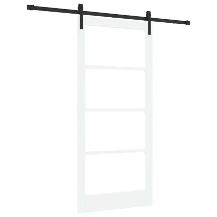 Novaro Csúszó ajtó ORKDAL Fehér és fekete 93 x 202 cm