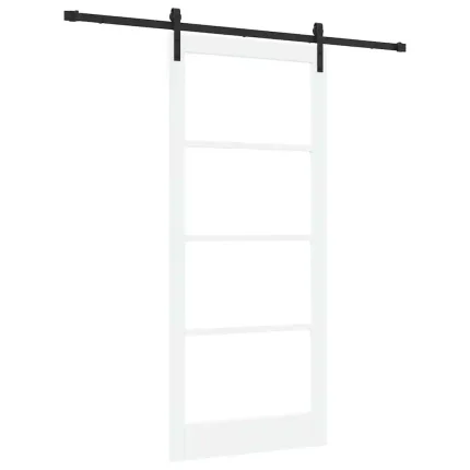 Novaro Csúszó ajtó ORKDAL Fehér és fekete 93 x 211 cm