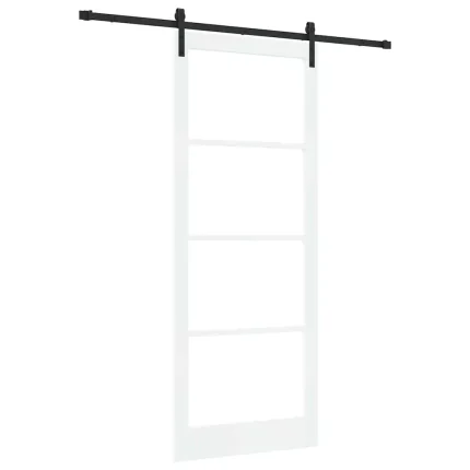 Novaro Csúszó ajtó ORKDAL Fehér és fekete 93 x 232 cm