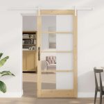 Novaro Csúszó ajtó ORKDAL Természetes 93 x 202 cm