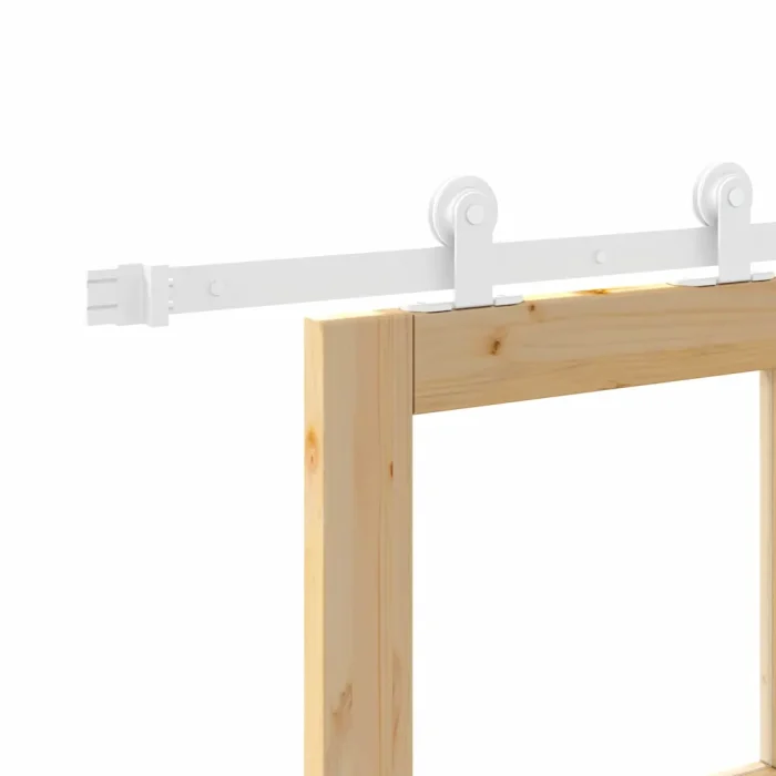 Novaro Csúszó ajtó ORKDAL 93 x 211 cm Tömör fenyőfa és üveg