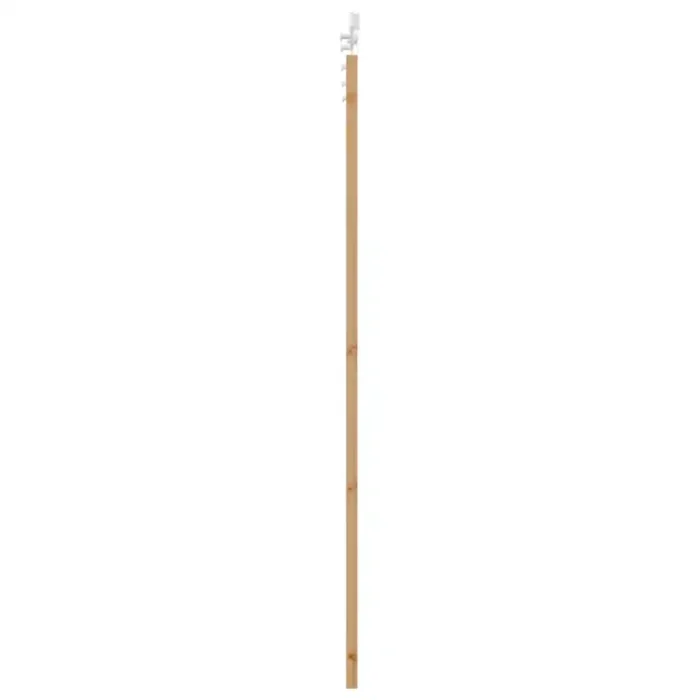 Novaro Csúszó ajtó ORKDAL 93 x 211 cm Tömör fenyőfa és üveg