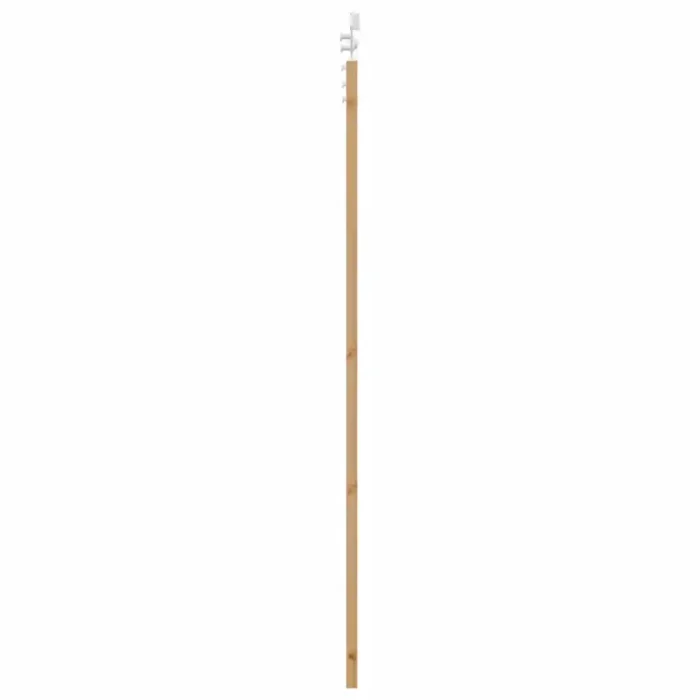 Novaro Csúszó ajtó ORKDAL 93 x 211 cm Tömör fenyőfa és üveg
