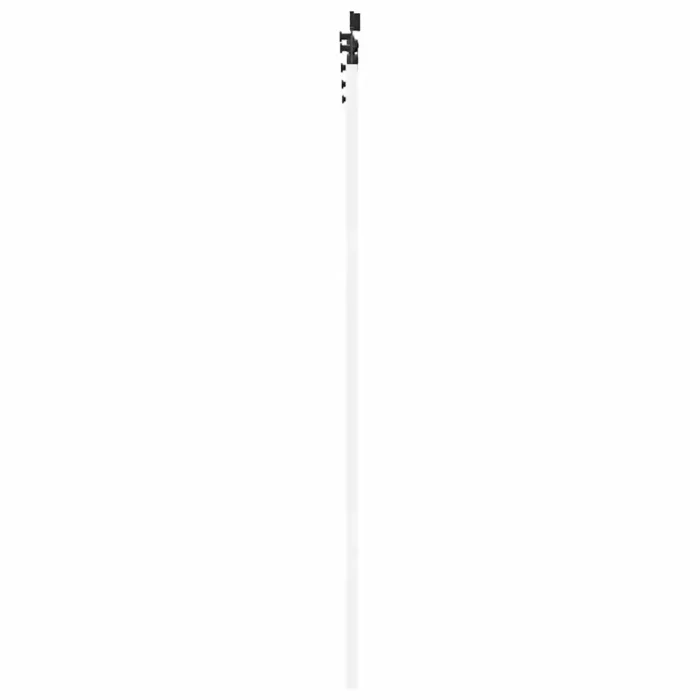 Novaro Csúszó ajtó ORKDAL Fehér 61 x 198,5 cm Tömör fenyőfa és üveg