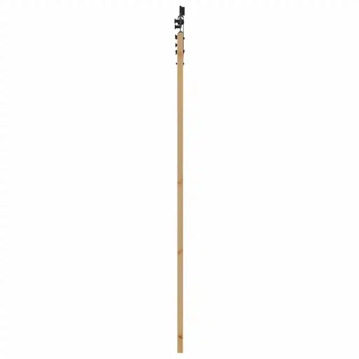 Novaro Csúszó ajtó ORKDAL 93 x 211 cm Tömör fenyőfa és üveg