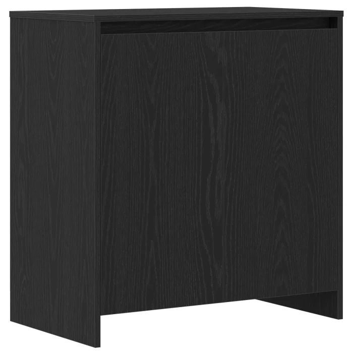 Novaro Széf 3 db Fekete 70 x 41 x 75 cm Szerelt Fa
