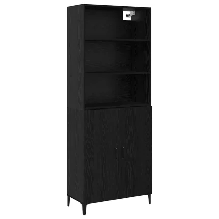 Novaro Magasfiú Fekete tölgy 69,5 x 32,5 x 180 cm Szerelt Fa