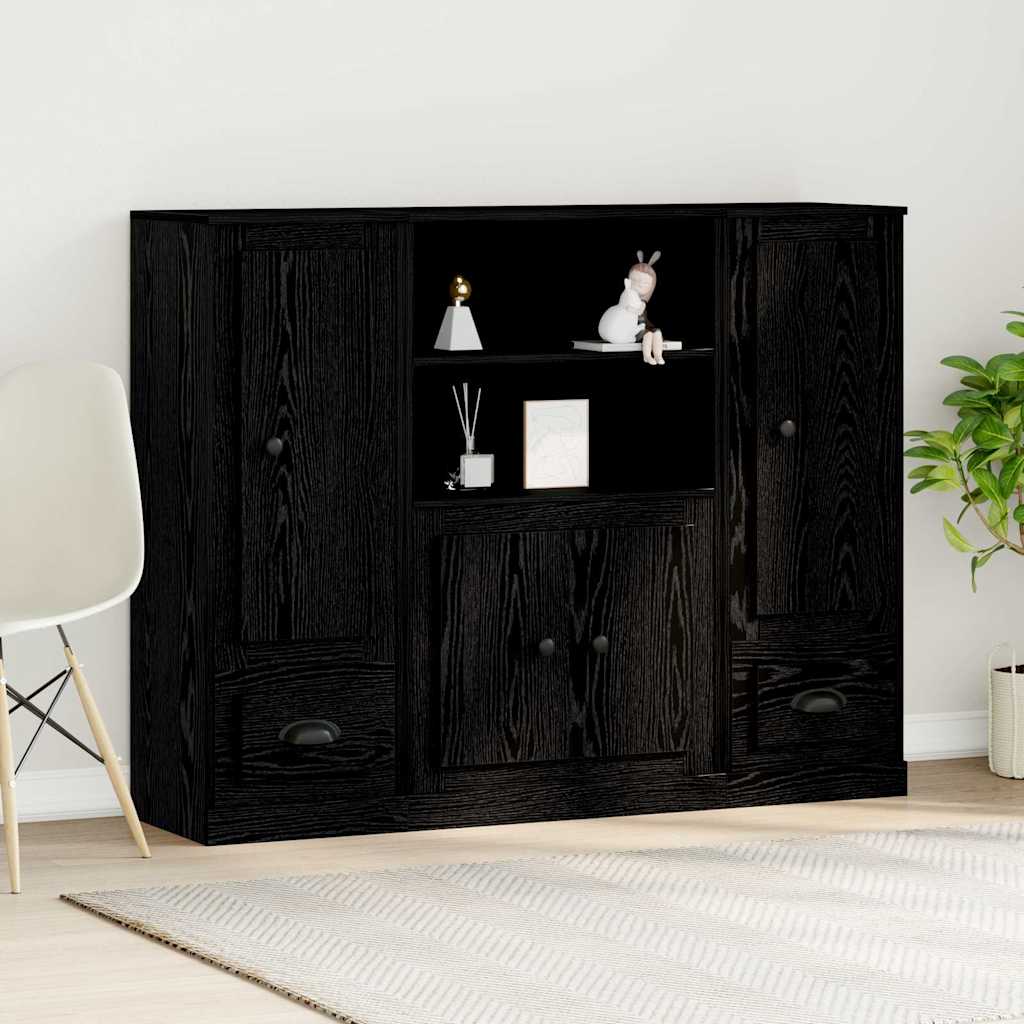Novaro Magasfiók Fekete tölgy 132 x 35,5 x 103,5 cm Szerelt Fa