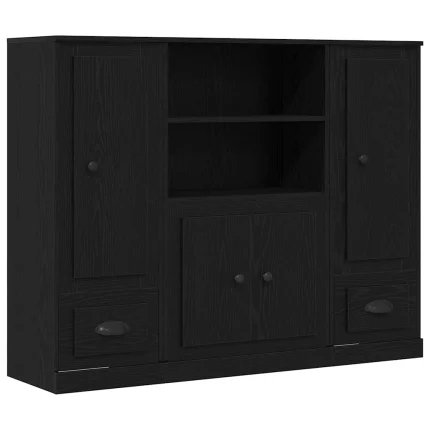 Novaro Magasfiók Fekete tölgy 132 x 35,5 x 103,5 cm Szerelt Fa