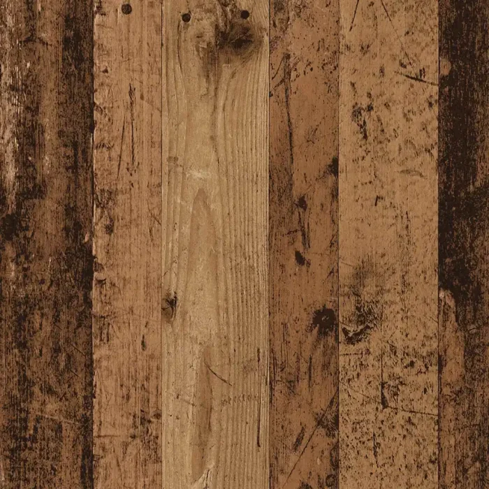 Novaro Fürdőszobai mosdószekrény 2 db Öreg fa 80 x 38,5 x 48 cm