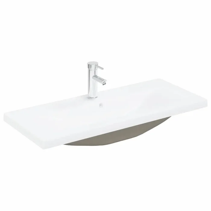 Novaro Fürdőszobai mosdószekrény Fekete tölgy 90 x 39 x 62 cm