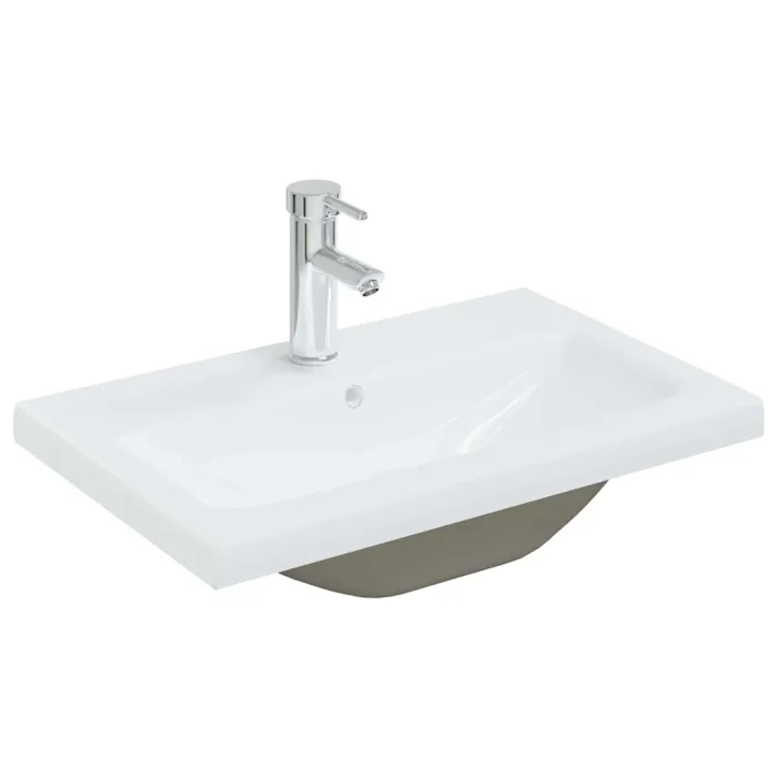 Novaro Fürdőszobai mosdószekrény Fekete tölgy 60 x 39 x 62 cm