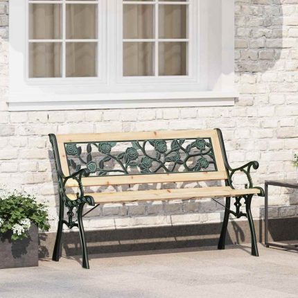 Novaro Kerti pad párnával Barna 116 x 54 x 73 cm faszínű