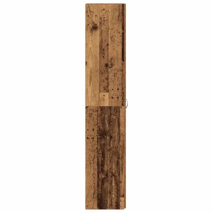 Novaro Cipőszekrény 80 x 35.5 x 180 cm Szerelt Fa Barna