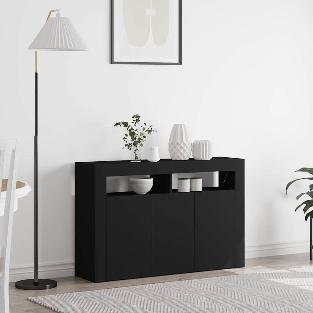 Novaro Széf Fekete 116 x 30 x 75 cm Szerelt Fa