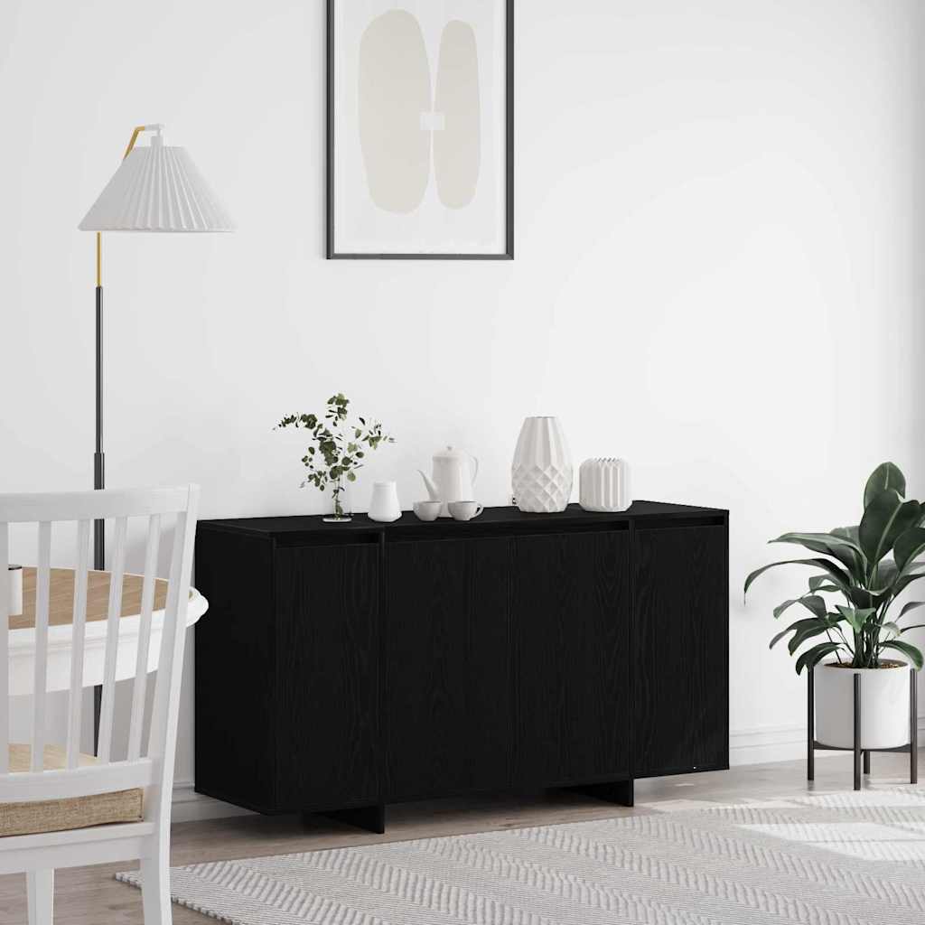 Novaro Széf Fekete tölgy 135 x 41 x 75 cm Szerelt Fa