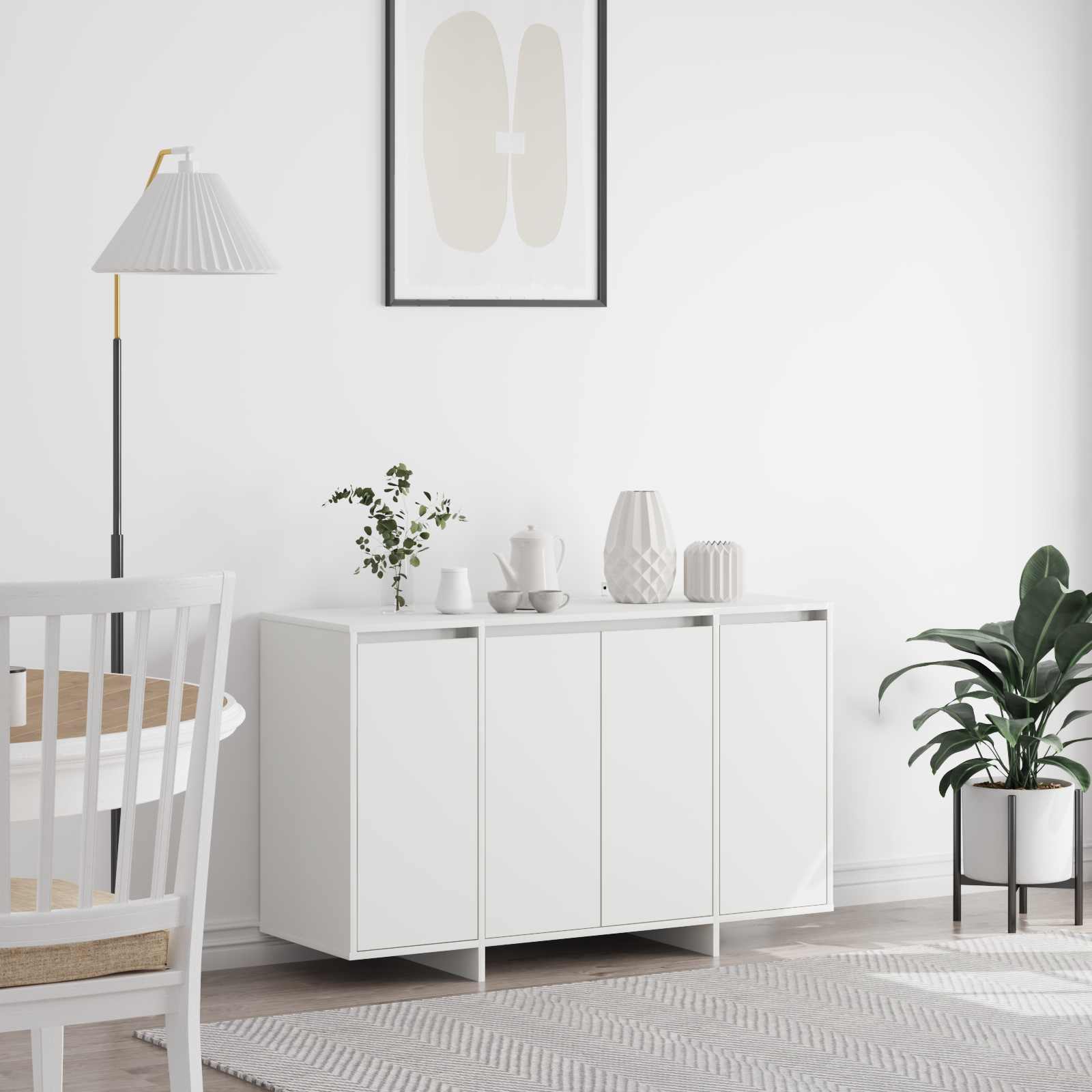 Novaro Széf Fehér 120 x 41 x 75 cm Szerelt Fa