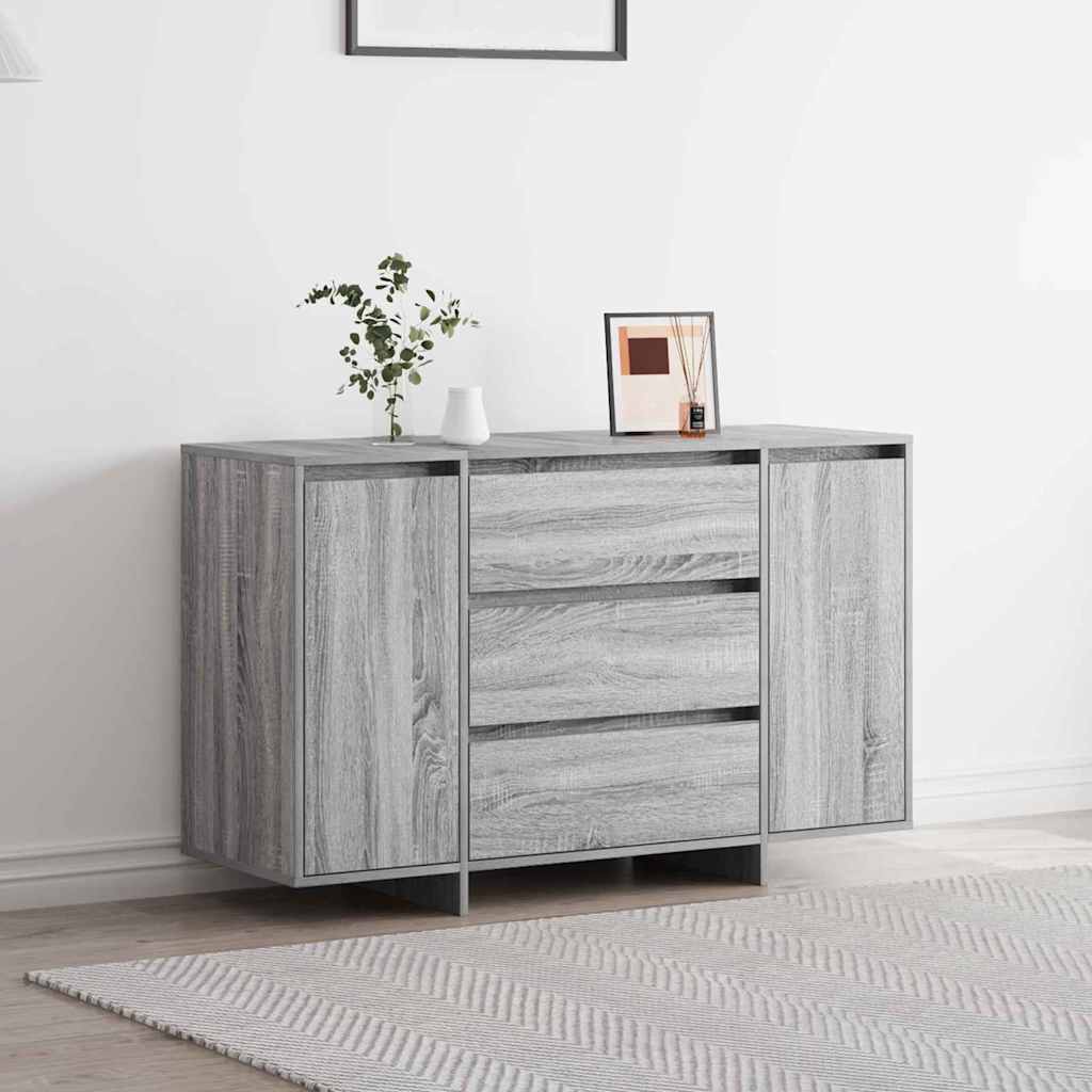 Novaro Széf Szürke Sonoma 120 x 41 x 75 cm Szerelt Fa