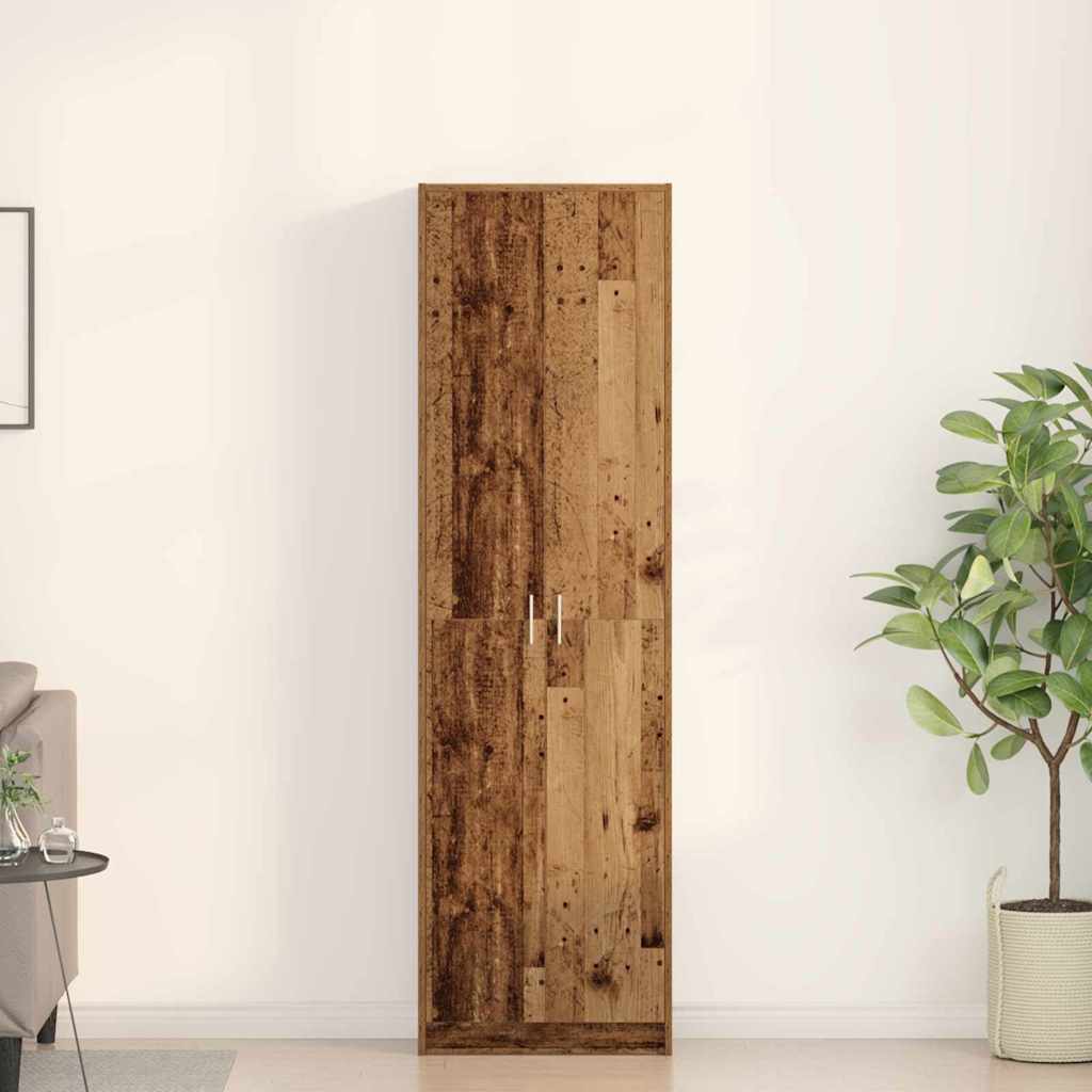 Novaro Ruhásszekrény Öreg fa 55 x 25 x 189 cm Szerelt Fa