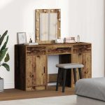 Novaro Öltözködőasztal Barna 50 x 41 x 135 cm Szerelt Fa