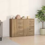Novaro Széf 2 db Artisan tölgy 60 x 31 x 84 cm Szerelt Fa
