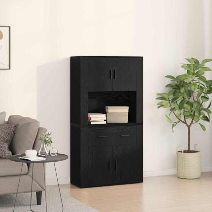 Novaro Musta tammi 80 x 33 x 150 cm