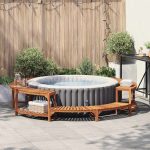Novaro Jakuzzi Környezet Tömör Akácfa Barna