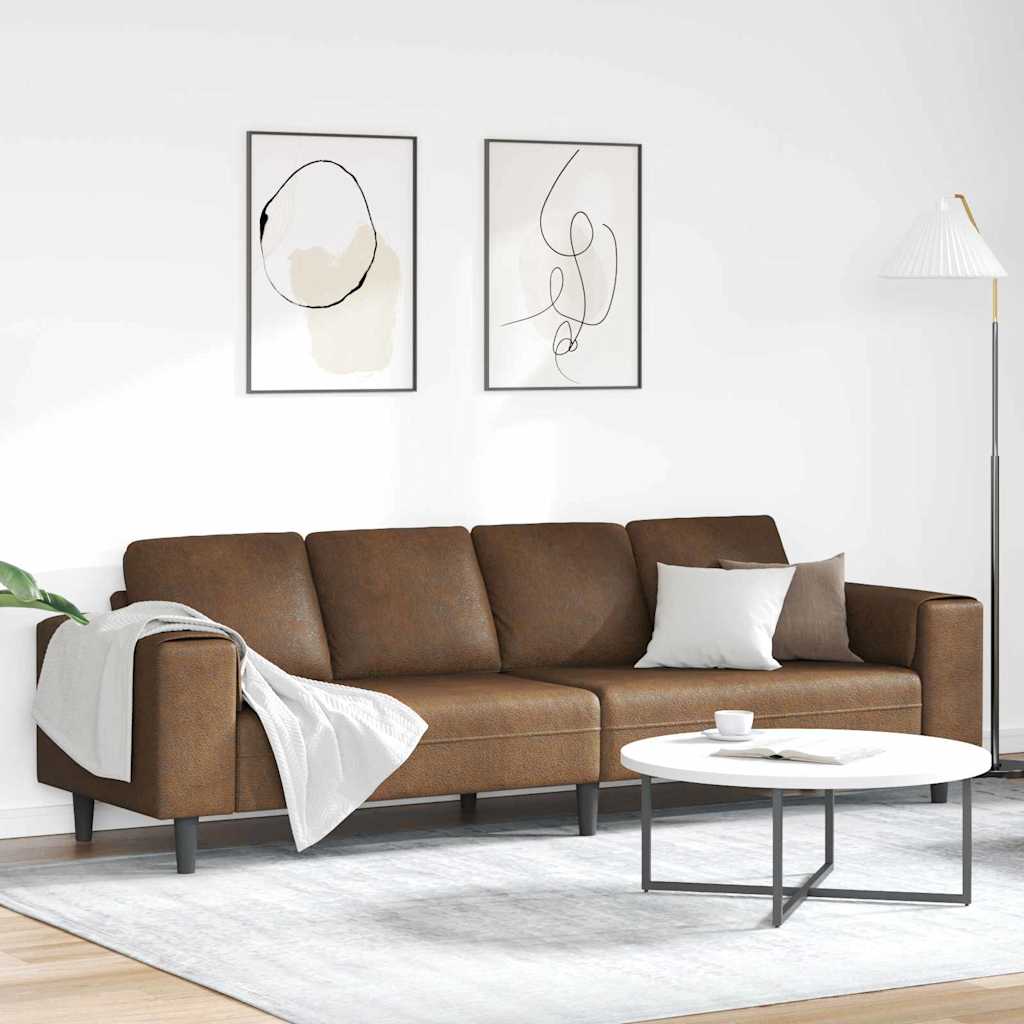 Novaro Nappali Kanapé Barna 250 x 77 x 76 cm