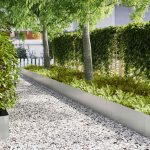 Novaro Fűszegélyezés 30 db 100 x 0,05 x 30 cm Horganyzott acél Ezüst