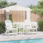 Novaro Kerti lounge szett 3 db Fehér HDPE