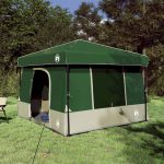 Novaro Kemping sátor szett 2 db 6 személyes Zöld Taffeta és Szövet