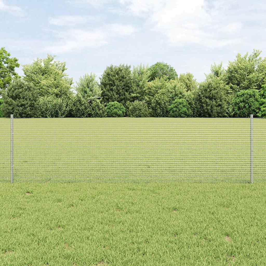 Novaro Hegesztett drótkerítés oszlopokkal 10 x 0,6 m Horganyzott Acél
