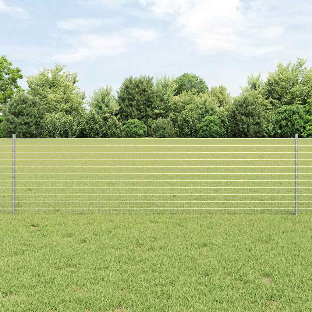 Novaro Hegesztett drótkerítés oszlopokkal 50 x 0,6 m Horganyzott Acél