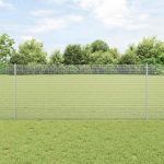 Novaro Hegesztett drótkerítés oszlopokkal 50 x 1 m Horganyzott Acél