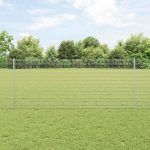 Novaro Hegesztett drótkerítés oszlopokkal 50 x 1 m Horganyzott Acél