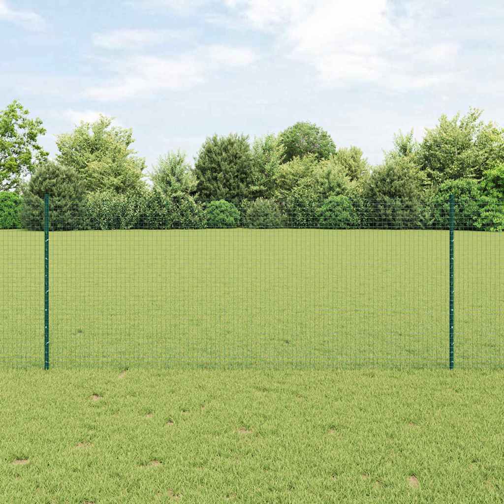 Novaro Hegesztett drótkerítés oszlopokkal 10 x 1 m Horganyzott Acél
