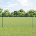 Novaro Hatszögletű kerítés oszlopokkal 10 x 1,4 m PVC-bevonatos acél