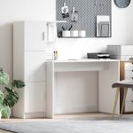 Novaro Asztal Fehér 133.5 x 50 x 124 cm 2 db