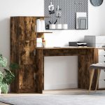 Novaro Asztal Füstölt tölgy 133.5 x 50 x 124 cm 2 db