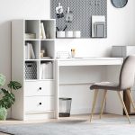 Novaro Asztal Fehér 145,5 x 40 x 127 cm 2 db