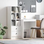 Novaro Asztal Fehér 145,5 x 40 x 127 cm 2 db