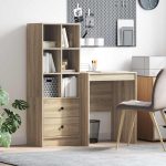 Novaro Asztal Sonoma tölgy 105,5 x 50 x 127 cm 2 db