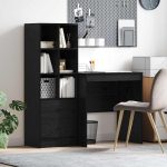 Novaro Asztal Fekete tölgy 115,5 x 50 x 127 cm 2 db