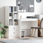 Novaro Asztal Fehér 135,5 x 50 x 127 cm 2 db