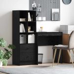 Novaro Asztal Fekete tölgy 135,5 x 50 x 127 cm 2 db