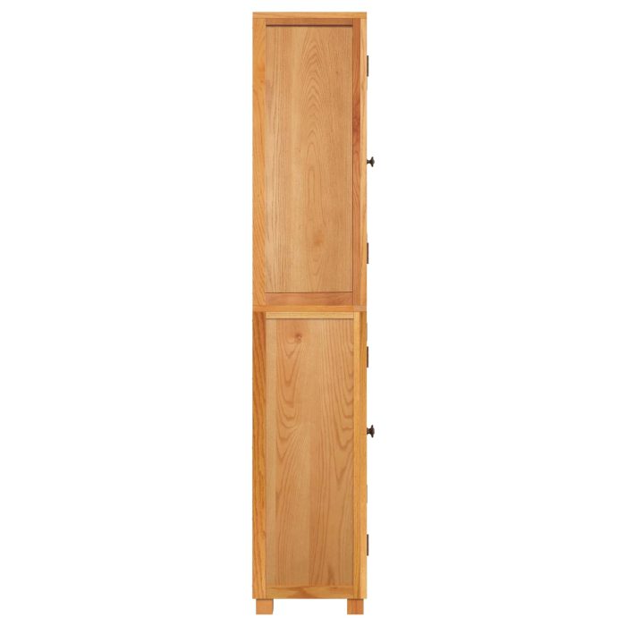 Novaro Tároló bútor készlet ajtóval 2 db Természetes 80 x 35 x 185 cm - Image 8